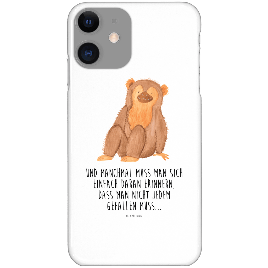 Handyhülle Affe Iphone 11, Handyhülle, Smartphone Hülle, Handy Case, Handycover, Hülle, Afrika, Wildtiere, Affe, Äffchen, Affen, Selbstliebe, Respekt, Motivation, Selbstachtung, Liebe, Selbstbewusstsein, Selfcare