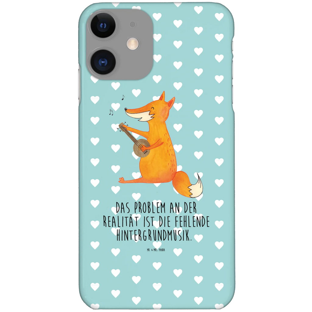 Handyhülle Fuchs Gitarre Handyhülle, Handycover, Cover, Handy, Hülle, Iphone 10, Iphone X, Fuchs, Füchse, Geschenk Musiker, Musik Spruch, Musikerin, Sänger, Sängerin, Gitarre