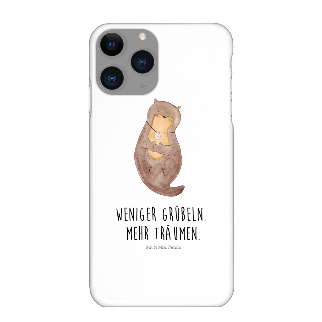 Handyhülle Otter Muschel Iphone 11 Pro Handyhülle, Iphone 11 Pro, Handyhülle, Premium Kunststoff, Otter, Fischotter, Seeotter, Otterliebe, grübeln, träumen, Motivation, Tagträumen, Büro