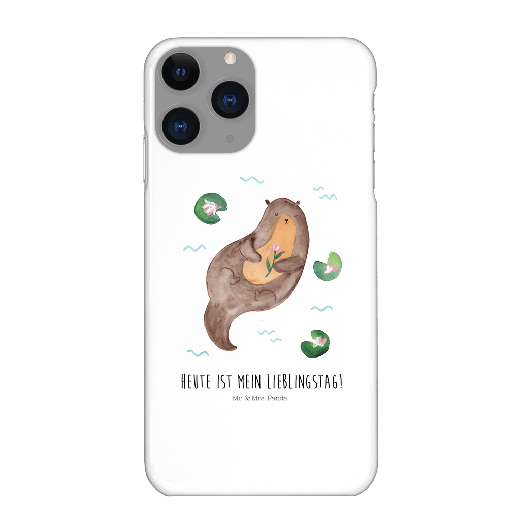 Handyhülle Otter Seerose Handyhülle, Handycover, Cover, Handy, Hülle, Iphone 10, Iphone X, Otter, Fischotter, Seeotter, Otter Seeotter See Otter