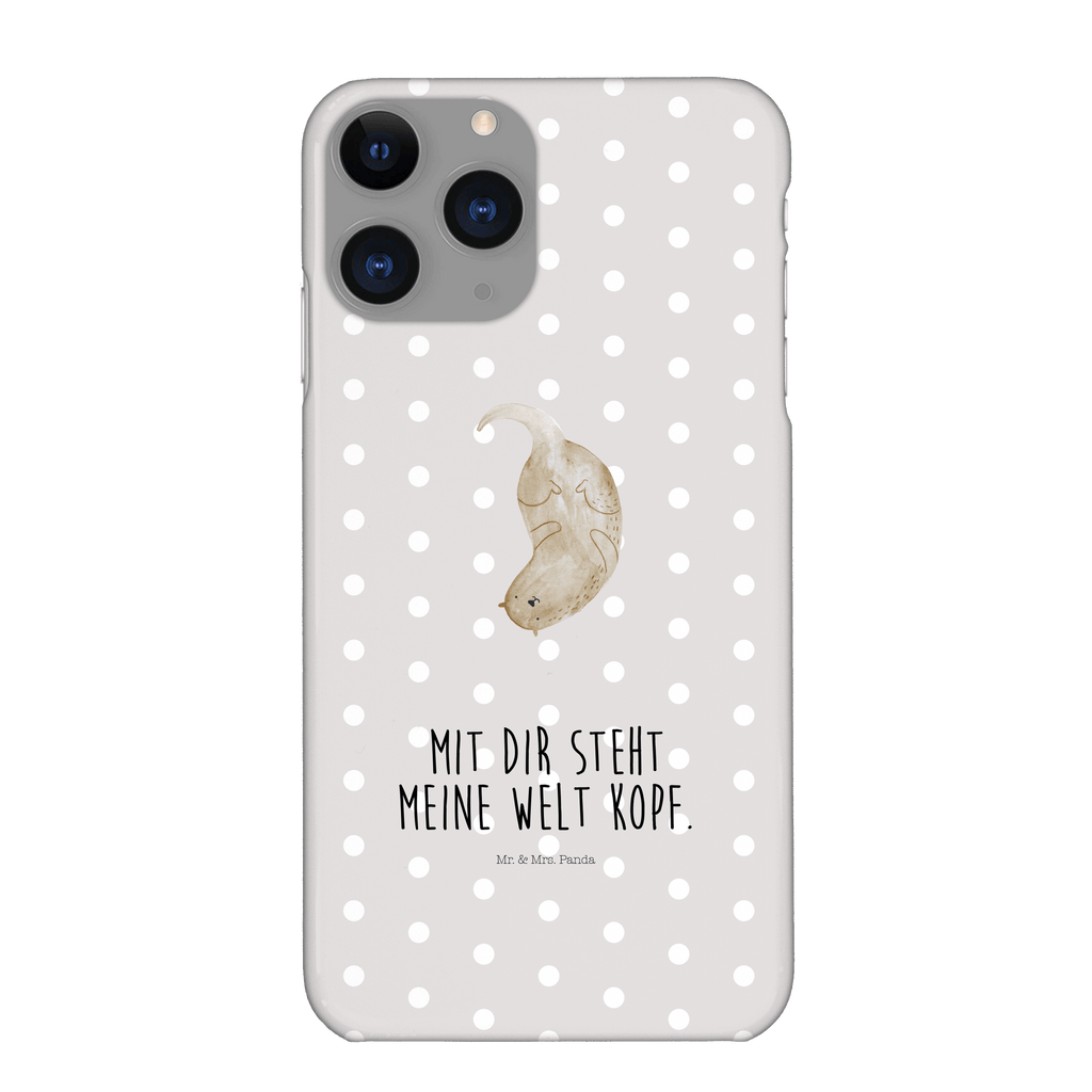 Handyhülle Otter Kopfüber Handyhülle, Handycover, Cover, Handy, Hülle, Iphone 10, Iphone X, Otter, Fischotter, Seeotter, Otter Seeotter See Otter