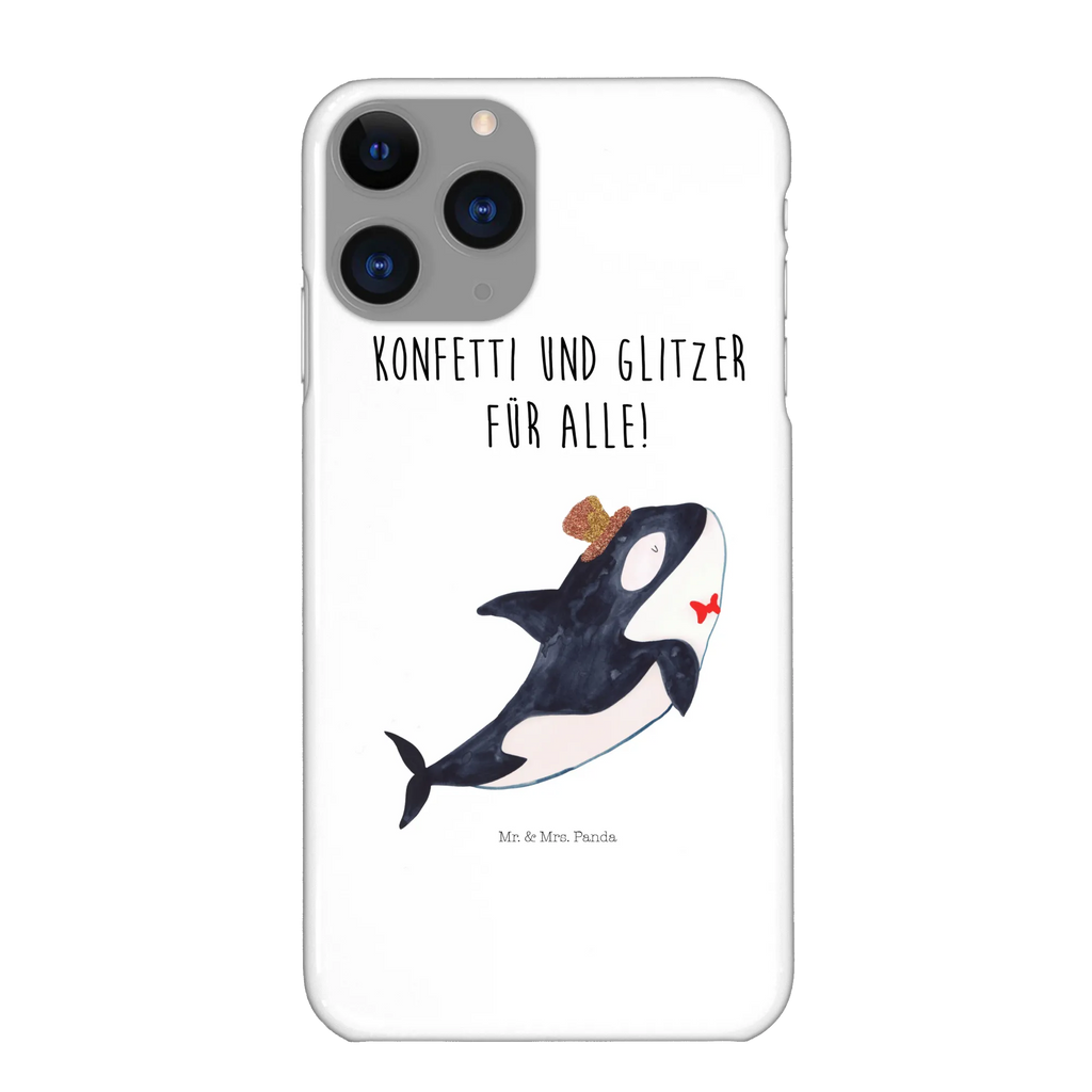 Handyhülle Orca Zylinder Handyhülle, Handycover, Cover, Handy, Hülle, Iphone 10, Iphone X, Meerestiere, Meer, Urlaub, Narwal, Glitter, Konfetti, Glitzer, Geburtstag, Feier, Fete, Fest, Glückwunsch, Orca