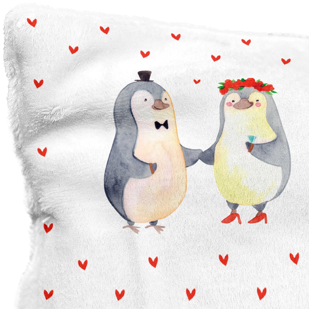 80x40 Pärchen Kissen Pinguin Heirat Kissen, Kissenhülle, Kopfkissen, Sofakissen, Dekokissen, Kissenbezug, Liebesgeschenk, Liebe, Partner, Freund, Freundin, Ehemann, Ehefrau, Heiraten, Verlobung, Heiratsantrag, Jahrestag, Hocheitstag