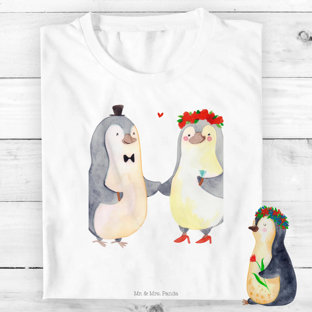 Organic Kinder T-Shirt Pinguin Heirat Kinder T-Shirt, Kinder T-Shirt Mädchen, Kinder T-Shirt Jungen, Liebe, Partner, Freund, Freundin, Ehemann, Ehefrau, Heiraten, Verlobung, Heiratsantrag, Liebesgeschenk, Jahrestag, Hocheitstag