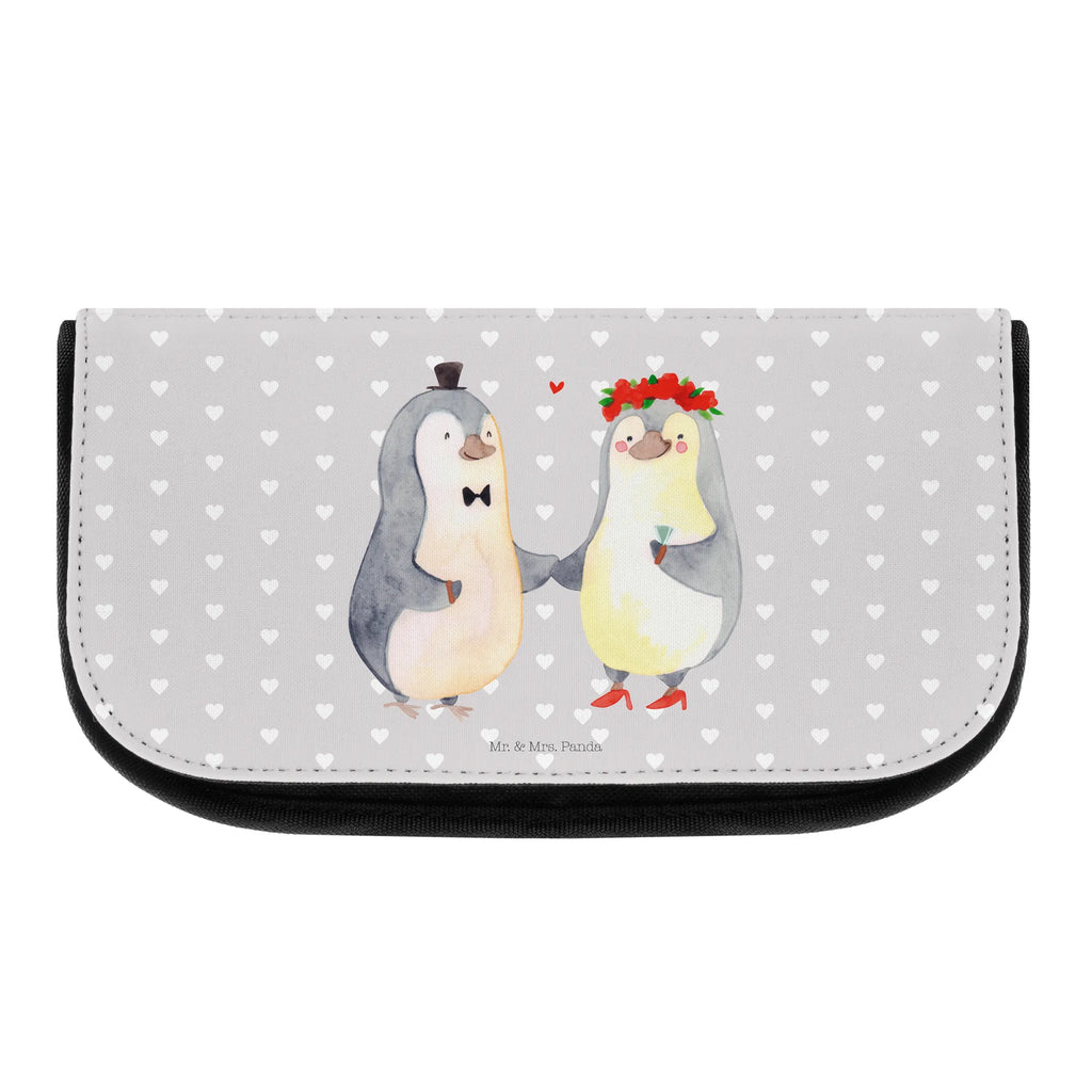 Kosmetiktasche Pinguin Heirat Kosmetikbeutel, Kulturtasche, Kulturbeutel, Schminktasche, Make-Up Tasche, Kosmetiktasche, Beauty Bag, Kosmetiktasche Damen, Make Up Tasche, Kosmetik Tasche, Kosmetiktasche Klein, Kleine Kosmetiktasche, Schminktasche Klein, Kosmetiktasche Mit Fächern, Schminktäschen, Schminke Tasche, Kosmetiktaschen Damen, Beauty Case, Schmink Täschchen, Liebe, Partner, Freund, Freundin, Ehemann, Ehefrau, Heiraten, Verlobung, Heiratsantrag, Liebesgeschenk, Jahrestag, Hocheitstag