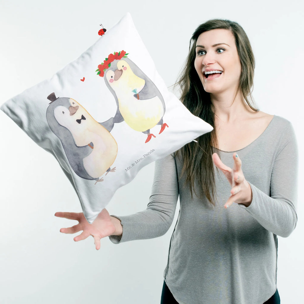 40x40 Kissen Pinguin Heirat Kissenhülle, Kopfkissen, Sofakissen, Dekokissen, Motivkissen, sofakissen, sitzkissen, Kissen, Kissenbezüge, Kissenbezug 40x40, Kissen 40x40, Kissenhülle 40x40, Zierkissen, Couchkissen, Dekokissen Sofa, Sofakissen 40x40, Dekokissen 40x40, Kopfkissen 40x40, Kissen 40x40 Waschbar, Liebe, Partner, Freund, Freundin, Ehemann, Ehefrau, Heiraten, Verlobung, Heiratsantrag, Liebesgeschenk, Jahrestag, Hocheitstag