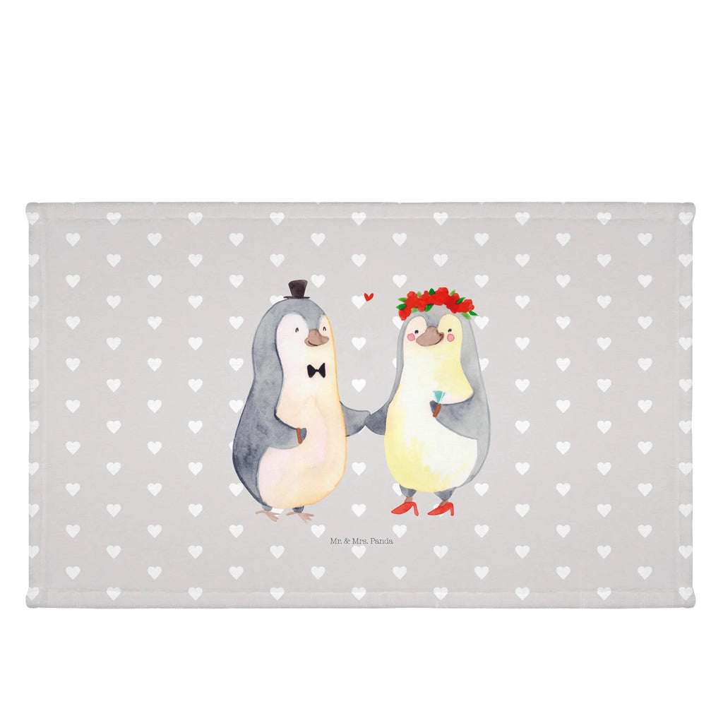 Handtuch Pinguin Heirat Handtuch, Badehandtuch, Badezimmer, Handtücher, groß, Kinder, Baby, Liebe, Partner, Freund, Freundin, Ehemann, Ehefrau, Heiraten, Verlobung, Heiratsantrag, Liebesgeschenk, Jahrestag, Hocheitstag