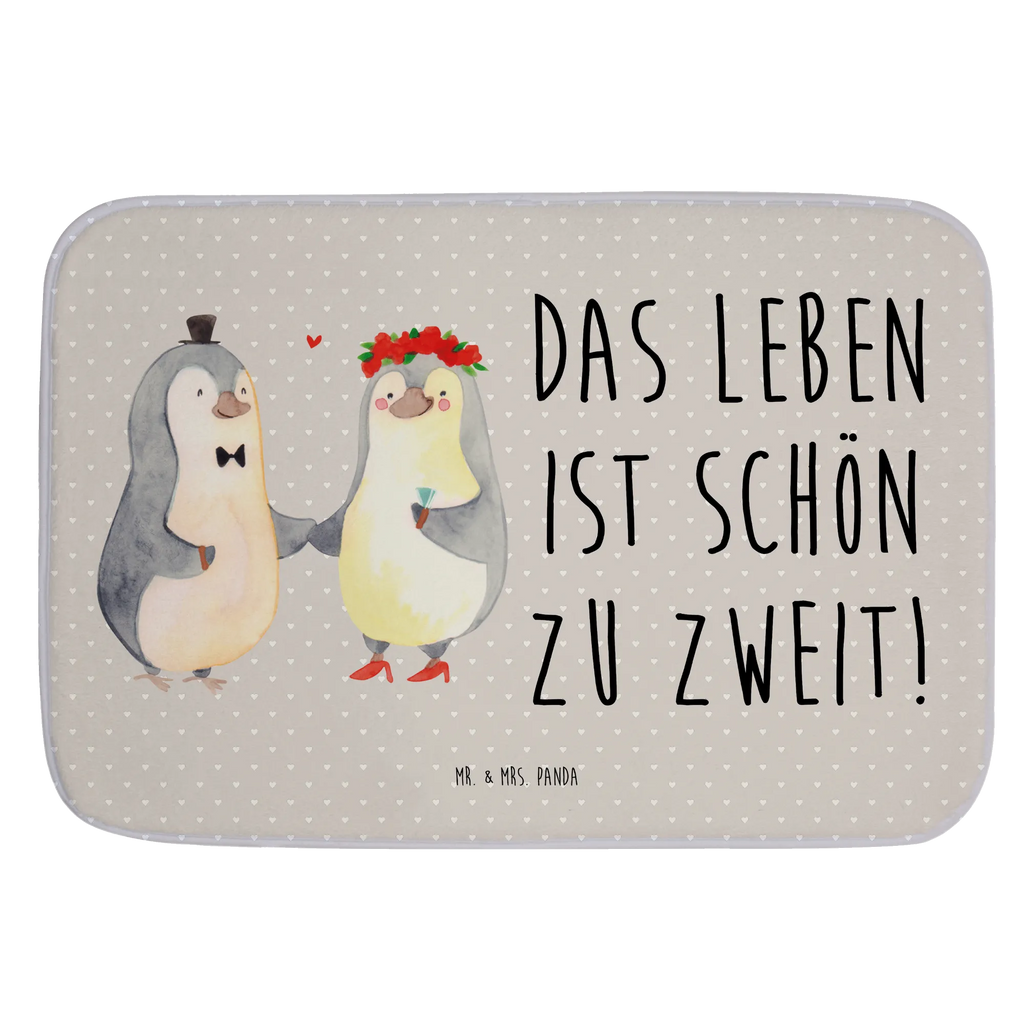 Badvorleger Pinguin Heirat Badematte, Badteppich, Duschvorleger, Badezimmerteppich, Badezimmermatte, Badvorleger, Duschmatte, Duschteppich, Badteppiche, Badgarnitur, Badematten, Teppich Badezimmer, Badezimmermatten, Liebe, Partner, Freund, Freundin, Ehemann, Ehefrau, Heiraten, Verlobung, Heiratsantrag, Liebesgeschenk, Jahrestag, Hocheitstag