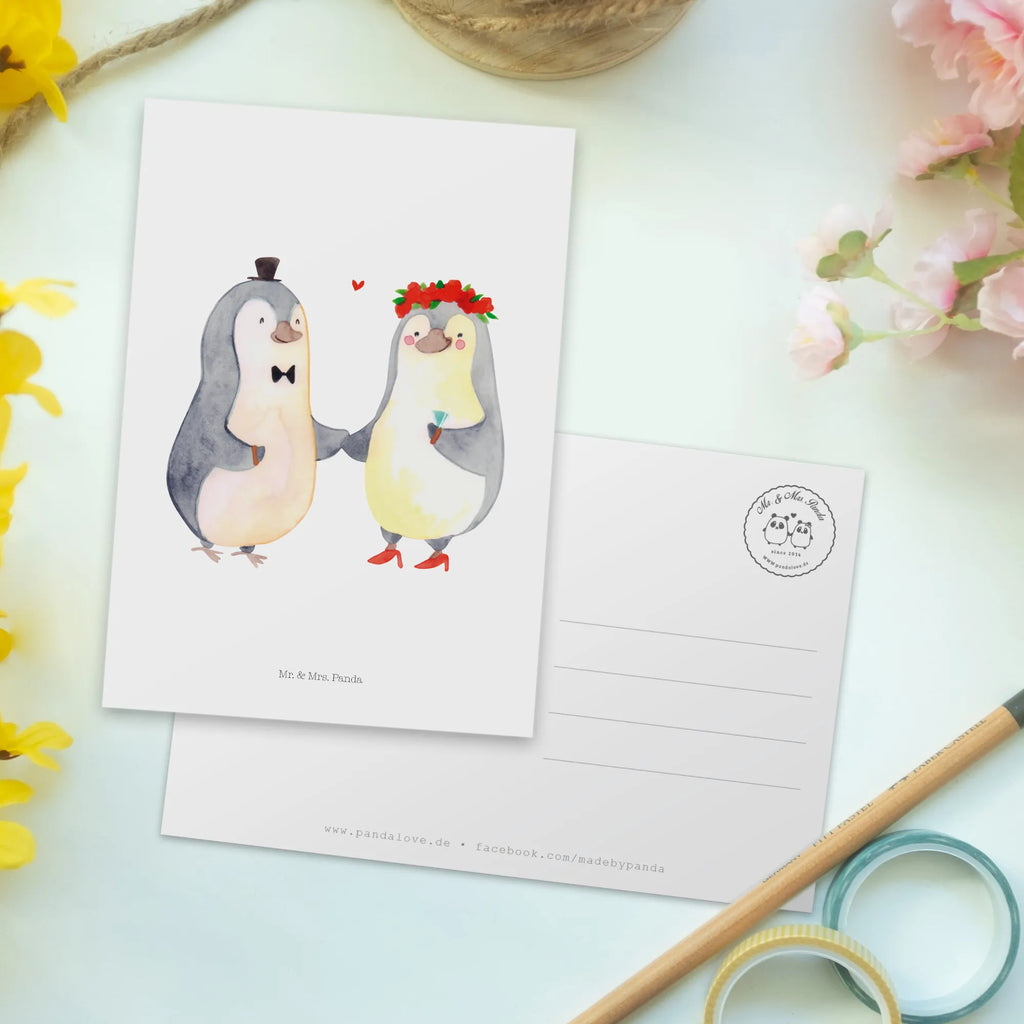 Postkarte Pinguin Heirat Postkarte, Karte, Geschenkkarte, Grußkarte, Einladung, Ansichtskarte, Geburtstagskarte, Einladungskarte, Dankeskarte, Ansichtskarten, Einladung Geburtstag, Einladungskarten Geburtstag, Liebe, Partner, Freund, Freundin, Ehemann, Ehefrau, Heiraten, Verlobung, Heiratsantrag, Liebesgeschenk, Jahrestag, Hocheitstag