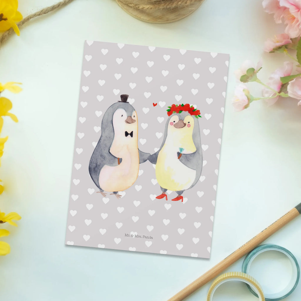 Postkarte Pinguin Heirat Postkarte, Karte, Geschenkkarte, Grußkarte, Einladung, Ansichtskarte, Geburtstagskarte, Einladungskarte, Dankeskarte, Ansichtskarten, Einladung Geburtstag, Einladungskarten Geburtstag, Liebe, Partner, Freund, Freundin, Ehemann, Ehefrau, Heiraten, Verlobung, Heiratsantrag, Liebesgeschenk, Jahrestag, Hocheitstag