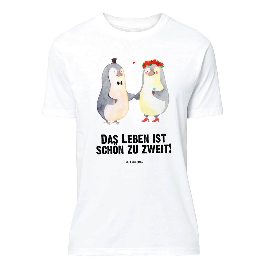 T-Shirt Standard Pinguin Heirat T-Shirt, Shirt, Tshirt, Lustiges T-Shirt, T-Shirt mit Spruch, Party, Junggesellenabschied, Jubiläum, Geburstag, Herrn, Damen, Männer, Frauen, Schlafshirt, Nachthemd, Sprüche, Liebe, Partner, Freund, Freundin, Ehemann, Ehefrau, Heiraten, Verlobung, Heiratsantrag, Liebesgeschenk, Jahrestag, Hocheitstag