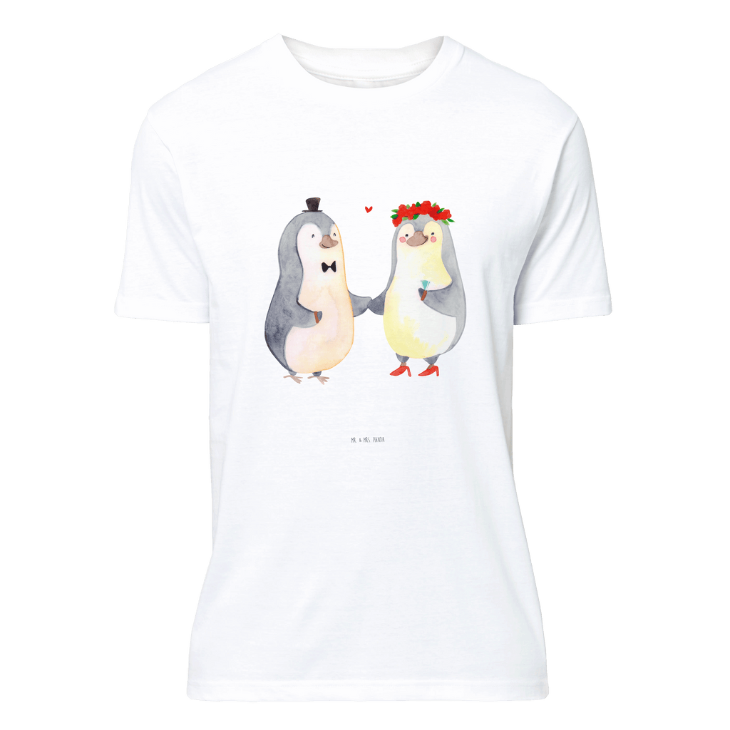 T-Shirt Standard Pinguin Heirat T-Shirt, Shirt, Tshirt, Lustiges T-Shirt, T-Shirt mit Spruch, Party, Junggesellenabschied, Jubiläum, Geburstag, Herrn, Damen, Männer, Frauen, Schlafshirt, Nachthemd, Sprüche, Liebe, Partner, Freund, Freundin, Ehemann, Ehefrau, Heiraten, Verlobung, Heiratsantrag, Liebesgeschenk, Jahrestag, Hocheitstag