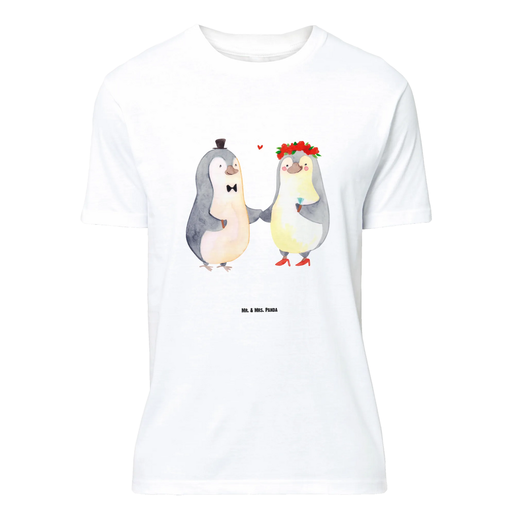 T-Shirt Standard Pinguin Heirat T-Shirt, Shirt, Tshirt, Lustiges T-Shirt, T-Shirt mit Spruch, Party, Junggesellenabschied, Jubiläum, Geburstag, Herrn, Damen, Männer, Frauen, Schlafshirt, Nachthemd, Sprüche, Liebe, Partner, Freund, Freundin, Ehemann, Ehefrau, Heiraten, Verlobung, Heiratsantrag, Liebesgeschenk, Jahrestag, Hocheitstag