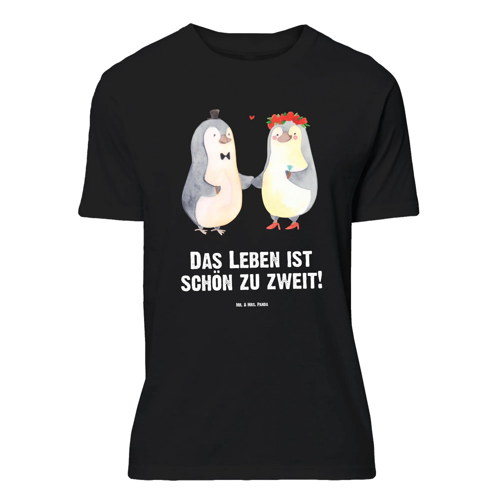 T-Shirt Standard Pinguin Heirat T-Shirt, Shirt, Tshirt, Lustiges T-Shirt, T-Shirt mit Spruch, Party, Junggesellenabschied, Jubiläum, Geburstag, Herrn, Damen, Männer, Frauen, Schlafshirt, Nachthemd, Sprüche, Liebe, Partner, Freund, Freundin, Ehemann, Ehefrau, Heiraten, Verlobung, Heiratsantrag, Liebesgeschenk, Jahrestag, Hocheitstag