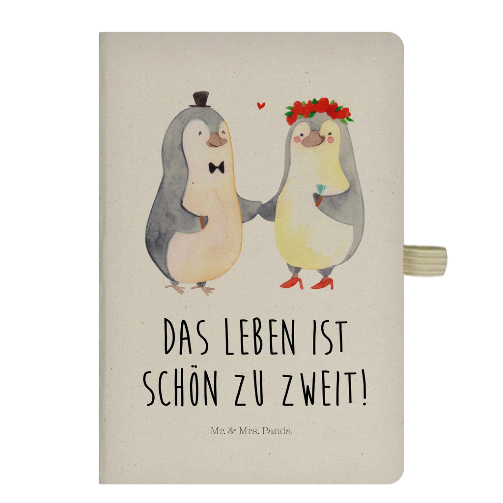 Baumwoll Notizbuch Pinguin Heirat Notizen, Eintragebuch, Tagebuch, Notizblock, Adressbuch, Journal, Kladde, Skizzenbuch, Notizheft, Schreibbuch, Schreibheft, Liebe, Partner, Freund, Freundin, Ehemann, Ehefrau, Heiraten, Verlobung, Heiratsantrag, Liebesgeschenk, Jahrestag, Hocheitstag