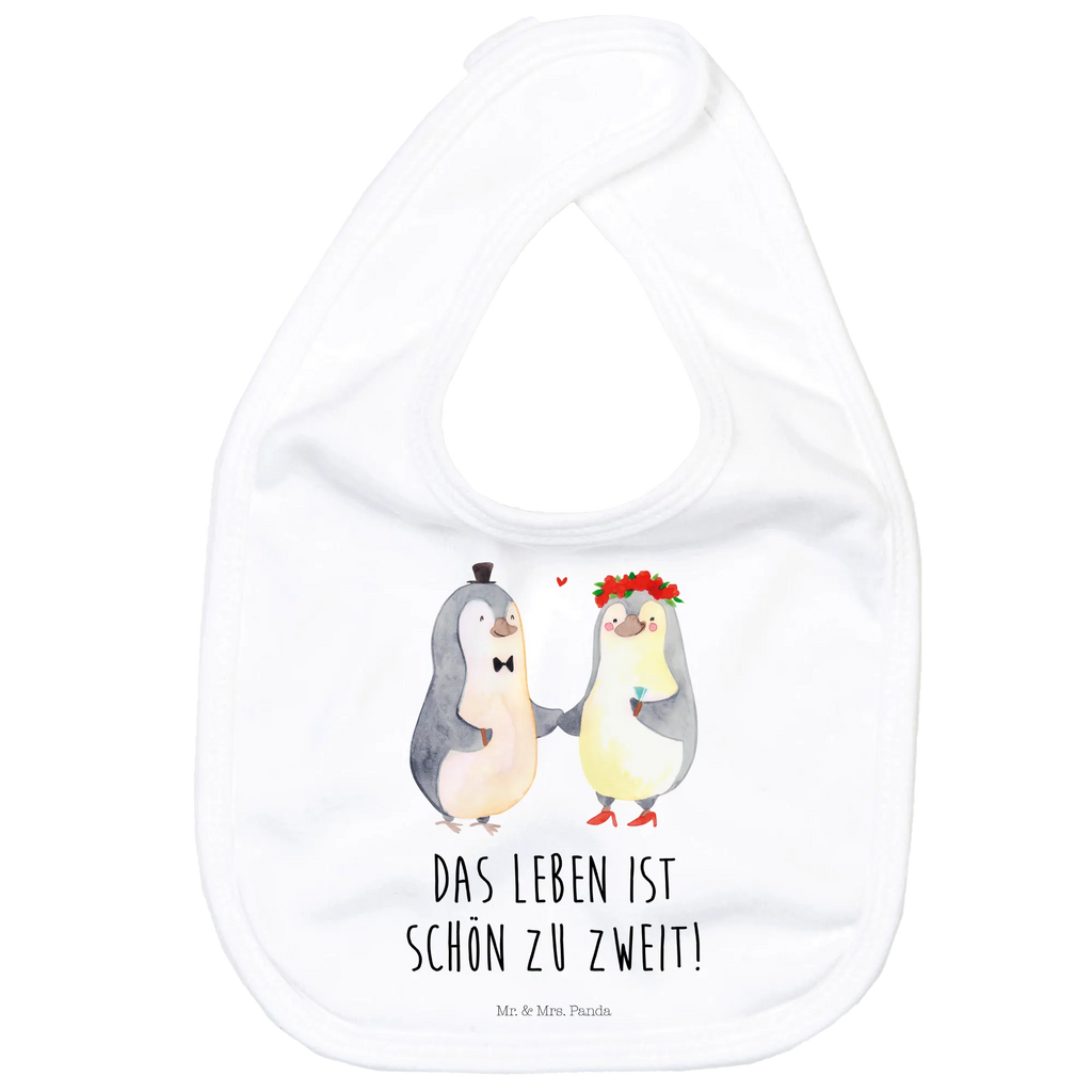 Organic Babylätzchen Pinguin Heirat Baby, Lätzchen, Spucktuch, Sabberlätzchen, Klettlätzchen, Babygeschenk, Baby Lätzchen, Geschenk für Geburt, Geschenk zur Geburt, Baby Spucktuch, Babyausstattung, Geschenkidee für Babyparty, Liebe, Partner, Freund, Freundin, Ehemann, Ehefrau, Heiraten, Verlobung, Heiratsantrag, Liebesgeschenk, Jahrestag, Hocheitstag