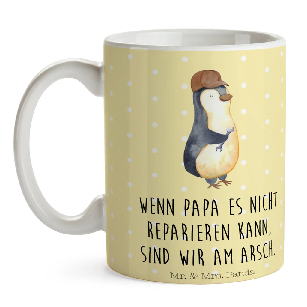 Tasse Wenn Papa es nicht reparieren kann, sind wir am Arsch Tasse, Kaffeetasse, Teetasse, Becher, Kaffeebecher, Teebecher, Keramiktasse, Porzellantasse, Büro Tasse, Geschenk Tasse, Tasse Sprüche, Tasse Motive, Kaffeetassen, Tasse bedrucken, Designer Tasse, Cappuccino Tassen, Schöne Teetassen, Familie, Vatertag, Muttertag, Bruder, Schwester, Mama, Papa, Oma, Opa, Vater, Geschenk Papa, Bester Papa der Welt