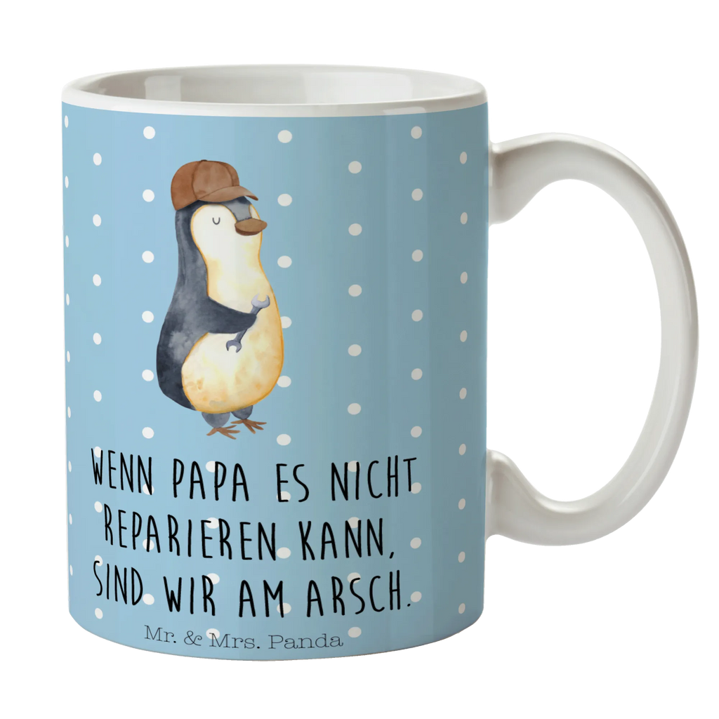 Tasse Wenn Papa es nicht reparieren kann, sind wir am Arsch Tasse, Kaffeetasse, Teetasse, Becher, Kaffeebecher, Teebecher, Keramiktasse, Porzellantasse, Büro Tasse, Geschenk Tasse, Tasse Sprüche, Tasse Motive, Kaffeetassen, Tasse bedrucken, Designer Tasse, Cappuccino Tassen, Schöne Teetassen, Familie, Vatertag, Muttertag, Bruder, Schwester, Mama, Papa, Oma, Opa, Vater, Geschenk Papa, Bester Papa der Welt