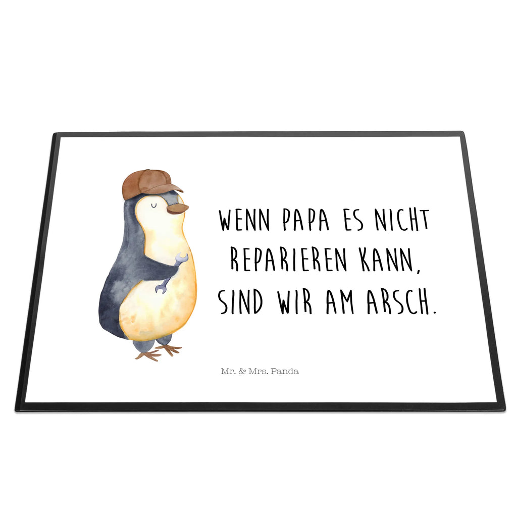 Schreibtischunterlage Wenn Papa es nicht reparieren kann, sind wir am Arsch Schreibunterlage, Schreibtischauflage, Bürobedarf, Büroartikel, Schreibwaren, Schreibtisch Unterlagen, Schreibtischunterlage Groß, Familie, Vatertag, Muttertag, Bruder, Schwester, Mama, Papa, Oma, Opa, Vater, Geschenk Papa, Bester Papa der Welt