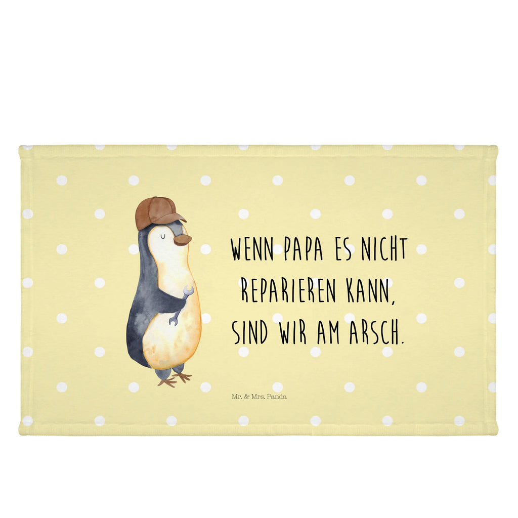 Handtuch Wenn Papa es nicht reparieren kann, sind wir am Arsch Handtuch, Badehandtuch, Badezimmer, Handtücher, groß, Kinder, Baby, Familie, Vatertag, Muttertag, Bruder, Schwester, Mama, Papa, Oma, Opa, Vater, Geschenk Papa, Bester Papa der Welt