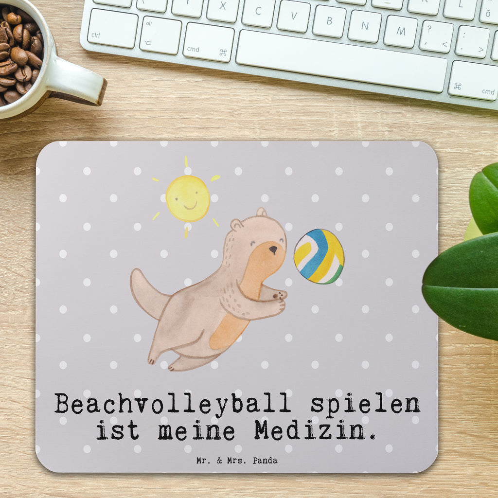 Mauspad Otter Beachvolleyball Medizin Mousepad, Computer zubehör, Büroausstattung, PC Zubehör, Arbeitszimmer, Mauspad, Einzigartiges Mauspad, Designer Mauspad, Mausunterlage, Mauspad Büro, Geschenk, Sport, Sportart, Hobby, Schenken, Danke, Dankeschön, Auszeichnung, Gewinn, Sportler, Beachvolleyball, Volleyball, Ballsport, Volleyballturnier, Strandvolleyball, Sandvolleyball, Strandballspielen, Outdoor-Volleyball, Strand-Ballsport