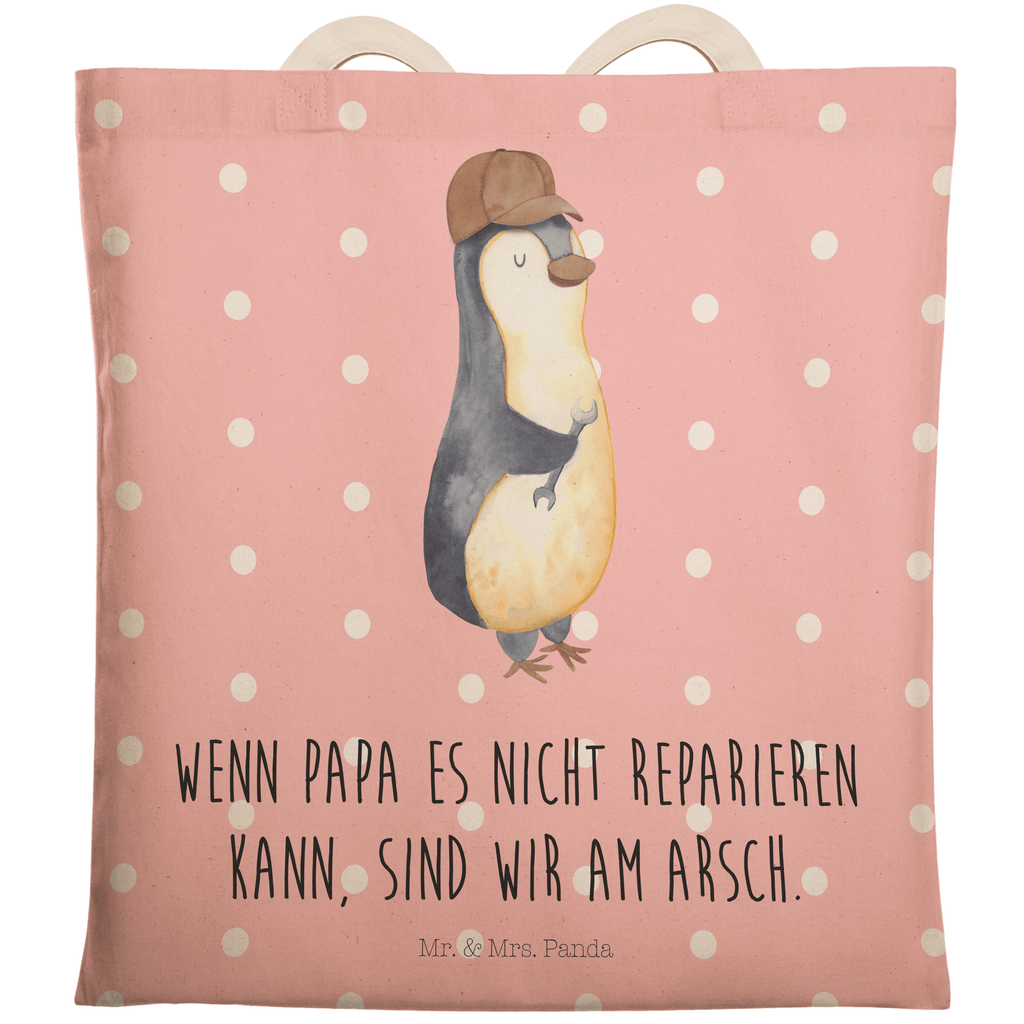 Einkaufstasche Wenn Papa es nicht reparieren kann, sind wir am Arsch Tragetasche, Tasche, Beutel, Stofftasche, Baumwolltasche, Umhängetasche, Shopper, Einkaufstasche, Beuteltasche, Familie, Vatertag, Muttertag, Bruder, Schwester, Mama, Papa, Oma, Opa, Vater, Geschenk Papa, Bester Papa der Welt