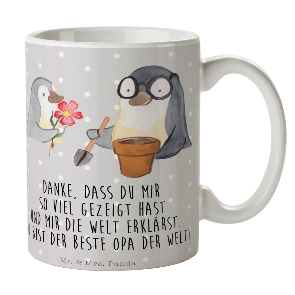 Tasse Pinguin Opa Blumen pflanzen Tasse, Kaffeetasse, Teetasse, Becher, Kaffeebecher, Teebecher, Keramiktasse, Porzellantasse, Büro Tasse, Geschenk Tasse, Tasse Sprüche, Tasse Motive, Kaffeetassen, Tasse bedrucken, Designer Tasse, Cappuccino Tassen, Schöne Teetassen, Familie, Vatertag, Muttertag, Bruder, Schwester, Mama, Papa, Oma, Opa, Großvater, Opi, bester Opa, Lieblingsopa