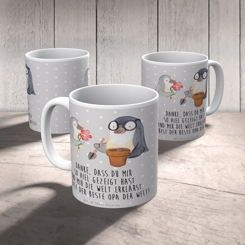 Tasse Pinguin Opa Blumen pflanzen Tasse, Kaffeetasse, Teetasse, Becher, Kaffeebecher, Teebecher, Keramiktasse, Porzellantasse, Büro Tasse, Geschenk Tasse, Tasse Sprüche, Tasse Motive, Kaffeetassen, Tasse bedrucken, Designer Tasse, Cappuccino Tassen, Schöne Teetassen, Familie, Vatertag, Muttertag, Bruder, Schwester, Mama, Papa, Oma, Opa, Großvater, Opi, bester Opa, Lieblingsopa