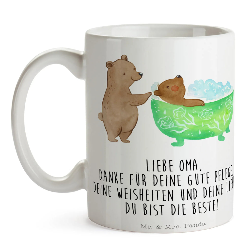 Tasse Oma badet Tasse, Kaffeetasse, Teetasse, Becher, Kaffeebecher, Teebecher, Keramiktasse, Porzellantasse, Büro Tasse, Geschenk Tasse, Tasse Sprüche, Tasse Motive, Kaffeetassen, Tasse bedrucken, Designer Tasse, Cappuccino Tassen, Schöne Teetassen, Familie, Vatertag, Muttertag, Bruder, Schwester, Mama, Papa, Oma, Opa, Großmutter, Enkel, Baden, Liebe