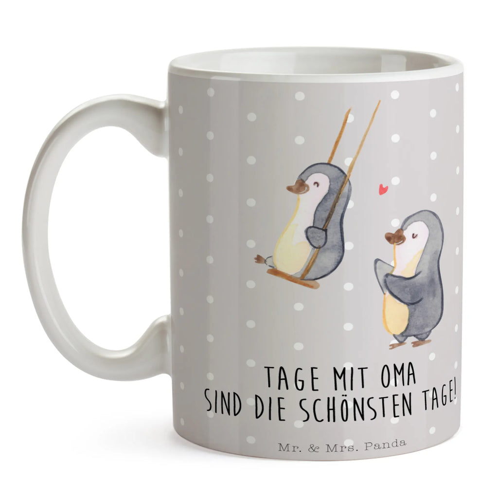 Tasse Pinguin Oma schaukeln Tasse, Kaffeetasse, Teetasse, Becher, Kaffeebecher, Teebecher, Keramiktasse, Porzellantasse, Büro Tasse, Geschenk Tasse, Tasse Sprüche, Tasse Motive, Kaffeetassen, Tasse bedrucken, Designer Tasse, Cappuccino Tassen, Schöne Teetassen, Familie, Vatertag, Muttertag, Bruder, Schwester, Mama, Papa, Oma, Opa, beste Oma, Lieblingsoma, Geschenk für Oma, Omi, Großmutter