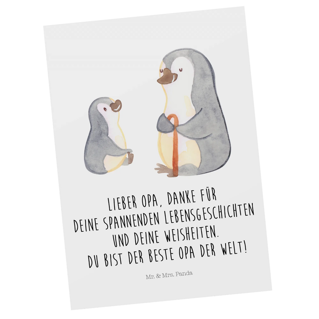 Postkarte Pinguin Opa Enkel Postkarte, Karte, Geschenkkarte, Grußkarte, Einladung, Ansichtskarte, Geburtstagskarte, Einladungskarte, Dankeskarte, Ansichtskarten, Einladung Geburtstag, Einladungskarten Geburtstag, Familie, Vatertag, Muttertag, Bruder, Schwester, Mama, Papa, Oma, Opa, Opi, bester Opa, Großvater, Lieblingsopa, Geschenk für Opa