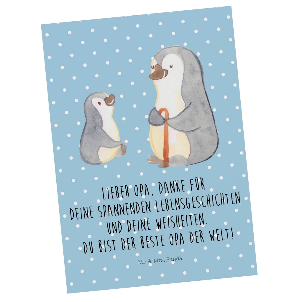 Postkarte Pinguin Opa Enkel Postkarte, Karte, Geschenkkarte, Grußkarte, Einladung, Ansichtskarte, Geburtstagskarte, Einladungskarte, Dankeskarte, Ansichtskarten, Einladung Geburtstag, Einladungskarten Geburtstag, Familie, Vatertag, Muttertag, Bruder, Schwester, Mama, Papa, Oma, Opa, Opi, bester Opa, Großvater, Lieblingsopa, Geschenk für Opa