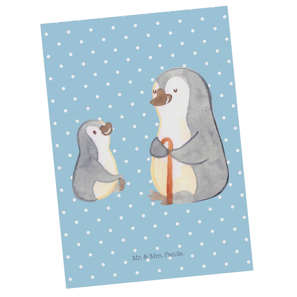 Postkarte Pinguin Opa Enkel Postkarte, Karte, Geschenkkarte, Grußkarte, Einladung, Ansichtskarte, Geburtstagskarte, Einladungskarte, Dankeskarte, Ansichtskarten, Einladung Geburtstag, Einladungskarten Geburtstag, Familie, Vatertag, Muttertag, Bruder, Schwester, Mama, Papa, Oma, Opa, Opi, bester Opa, Großvater, Lieblingsopa, Geschenk für Opa