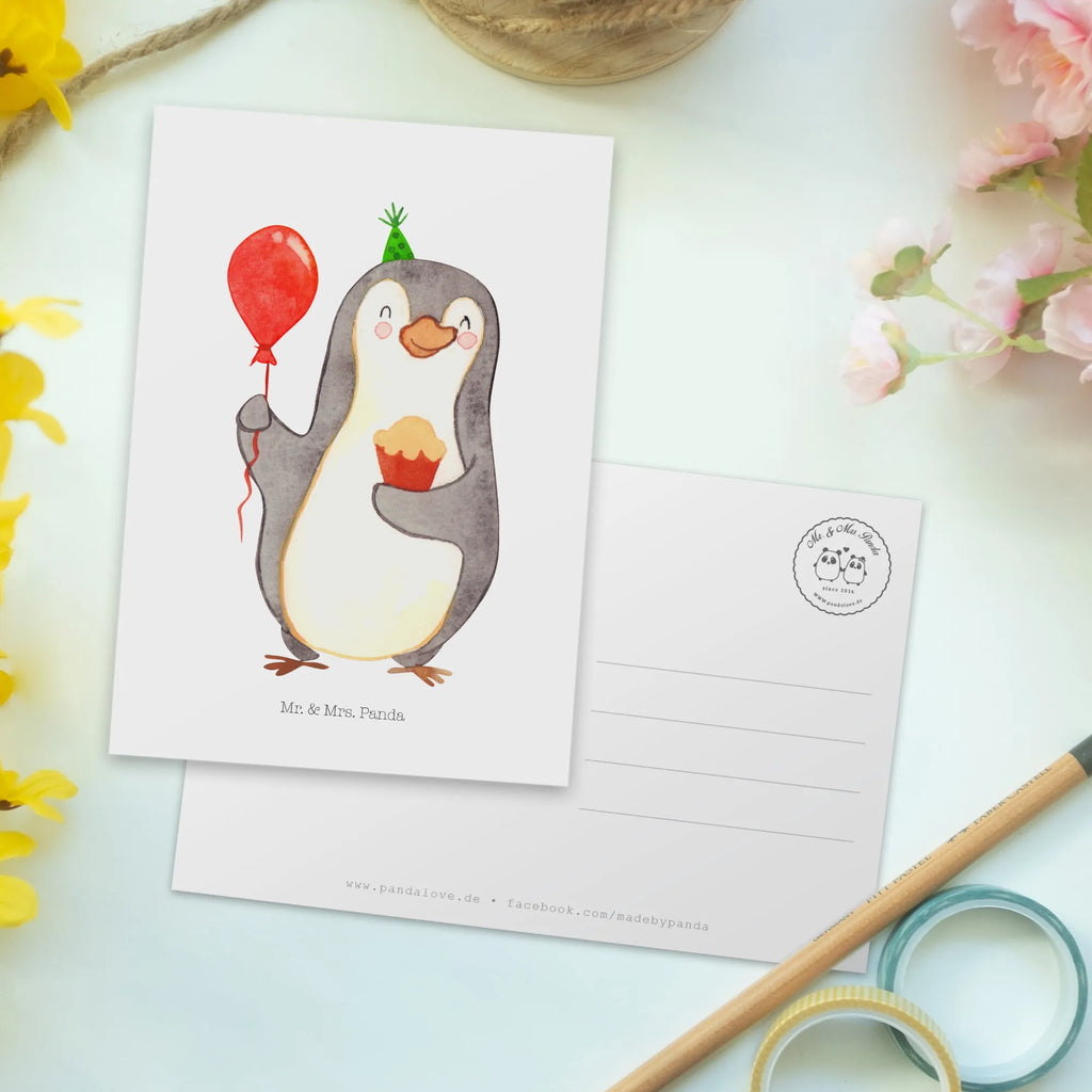 Postkarte Pinguin Geburtstag Postkarte, Karte, Geschenkkarte, Grußkarte, Einladung, Ansichtskarte, Geburtstagskarte, Einladungskarte, Dankeskarte, Ansichtskarten, Einladung Geburtstag, Einladungskarten Geburtstag, Geburtstag, Geburtstagsgeschenk, Geschenk, Party, Feiern, Geschenke, Torte, Kuchen