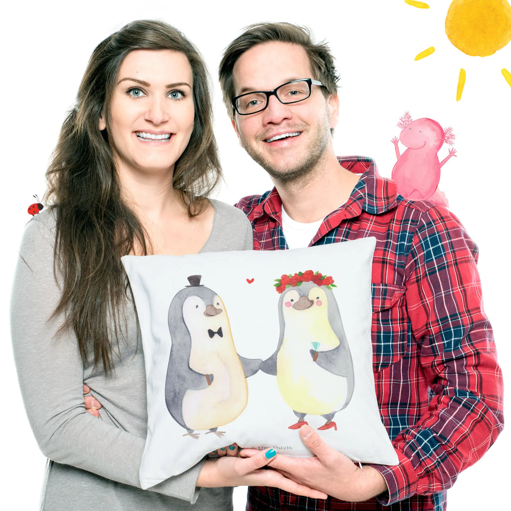 40x40 Kissen Hochzeitspaar Pinguin Kissenhülle, Kopfkissen, Sofakissen, Dekokissen, Motivkissen, sofakissen, sitzkissen, Kissen, Kissenbezüge, Kissenbezug 40x40, Kissen 40x40, Kissenhülle 40x40, Zierkissen, Couchkissen, Dekokissen Sofa, Sofakissen 40x40, Dekokissen 40x40, Kopfkissen 40x40, Kissen 40x40 Waschbar, Hochzeit, Hochzeitsgeschenk, Ehe, Hochzeitsfeier, Trauung, Trauungsgeschenk, Hochzeitskarte, Verlobungsfeier, Verlobungsgeschenk, Hochzeitsgeschenkideen, Hochzeitsgeschenke für Brautpaar, Pinguin, Pinguine, Hochzeitstag, geschenkidee Hochzeit, Gastgeschenk