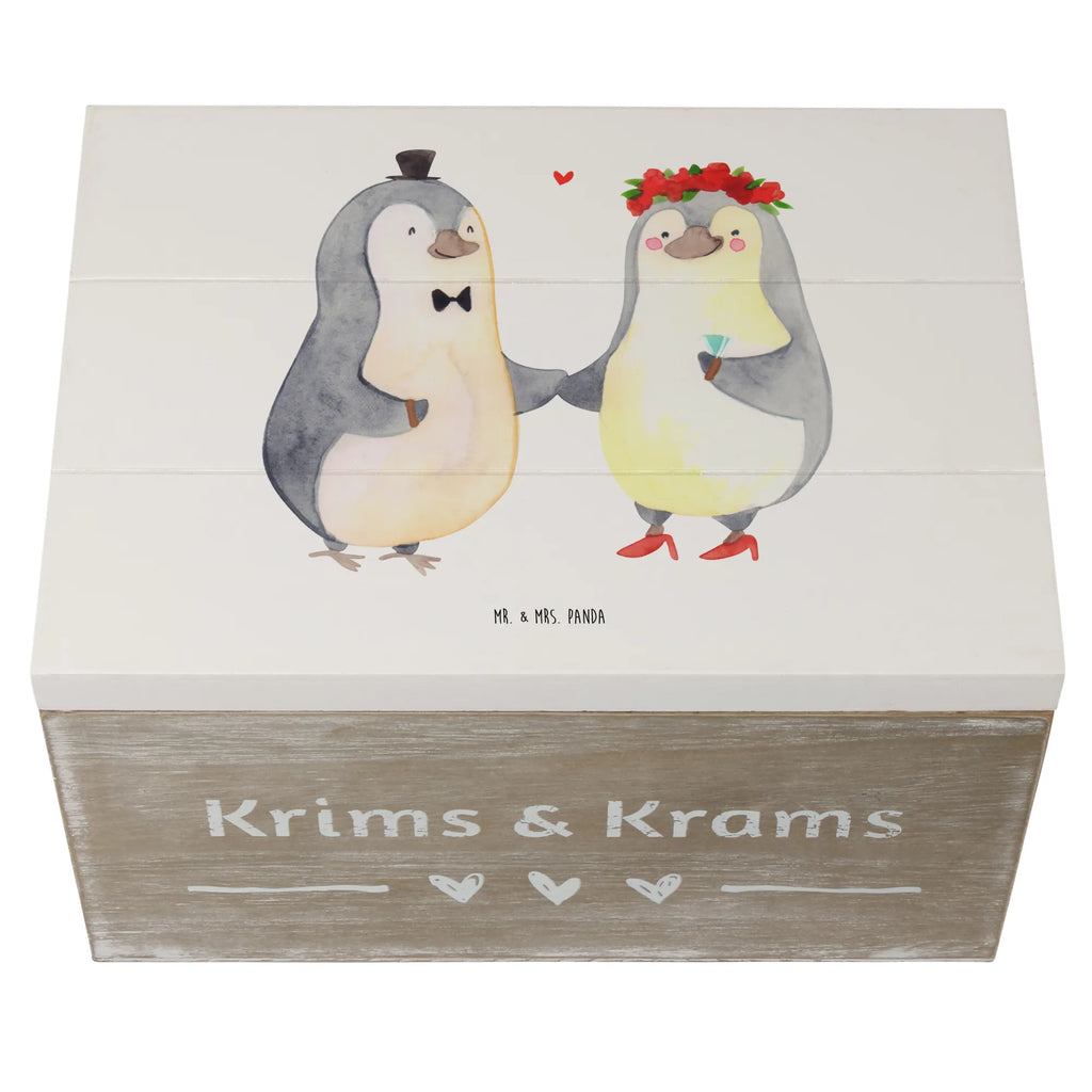 Holzkiste Hochzeit Pinguin Holzkiste, Kiste, Schatzkiste, Truhe, Schatulle, XXL, Erinnerungsbox, Erinnerungskiste, Dekokiste, Aufbewahrungsbox, Geschenkbox, Geschenkdose, Hochzeit, Hochzeitsgeschenk, Ehe, Hochzeitsfeier, Trauung, Trauungsgeschenk, Hochzeitskarte, Verlobungsfeier, Verlobungsgeschenk, Hochzeitsgeschenkideen, Hochzeitsgeschenke für Brautpaar, Pinguin, Pinguine, Hochzeitstag, geschenkidee Hochzeit, Gastgeschenk