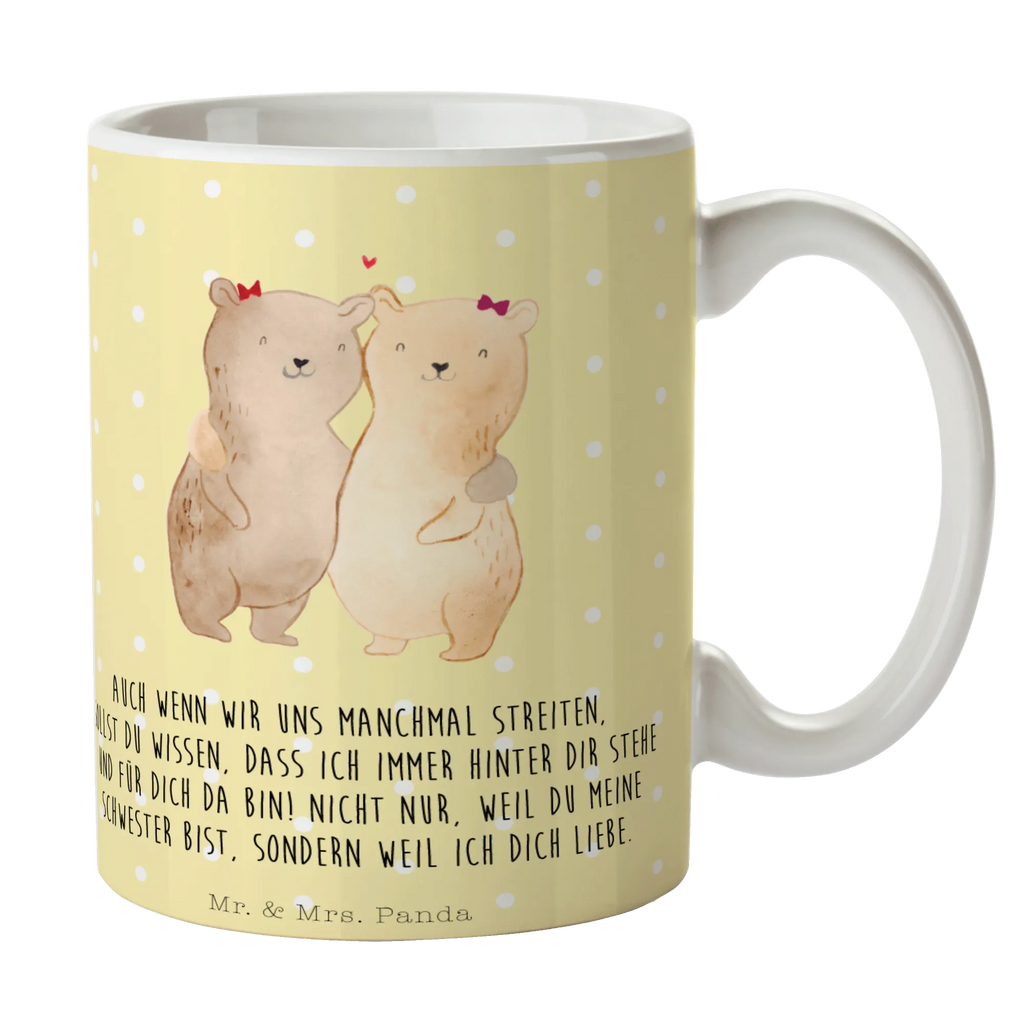 Tasse Bären Schwestern Tasse, Kaffeetasse, Teetasse, Becher, Kaffeebecher, Teebecher, Keramiktasse, Porzellantasse, Büro Tasse, Geschenk Tasse, Tasse Sprüche, Tasse Motive, Kaffeetassen, Tasse bedrucken, Designer Tasse, Cappuccino Tassen, Schöne Teetassen, Familie, Vatertag, Muttertag, Bruder, Schwester, Mama, Papa, Oma, Opa