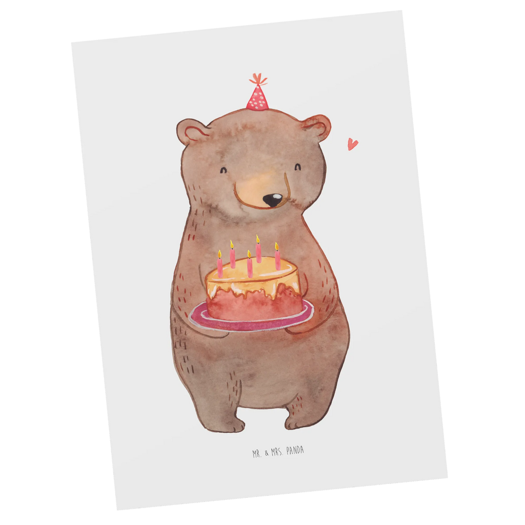 Postkarte Bär Torte Postkarte, Karte, Geschenkkarte, Grußkarte, Einladung, Ansichtskarte, Geburtstagskarte, Einladungskarte, Dankeskarte, Ansichtskarten, Einladung Geburtstag, Einladungskarten Geburtstag, Geburtstag, Geburtstagsgeschenk, Geschenk