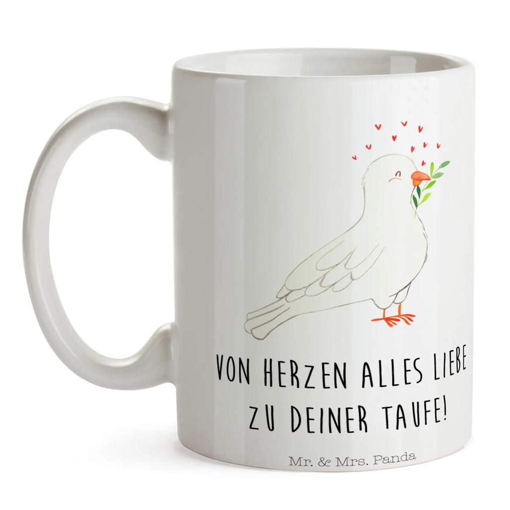 Tasse Taube Taufe Tasse, Kaffeetasse, Teetasse, Becher, Kaffeebecher, Teebecher, Keramiktasse, Porzellantasse, Büro Tasse, Geschenk Tasse, Tasse Sprüche, Tasse Motive, Kaffeetassen, Tasse bedrucken, Designer Tasse, Cappuccino Tassen, Schöne Teetassen, Taufe, Taufgeschenk, Taufe Deko, zur Taufe