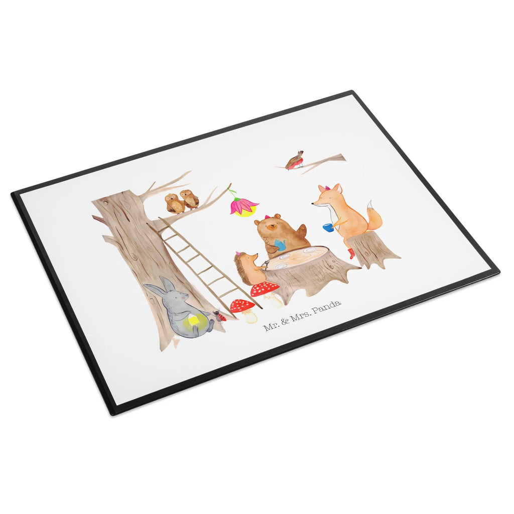 Desk pad forest animals picnic Schreibunterlage, Schreibtischauflage, Bürobedarf, Büroartikel, Schreibwaren, Schreibtisch Unterlagen, Schreibtischunterlage Groß, Tiermotive, Gute Laune, lustige Sprüche, Tiere, Waldtiere, Picknick, Wald, Fuchs, Hase, Igel, Maus, Eichhörnchen