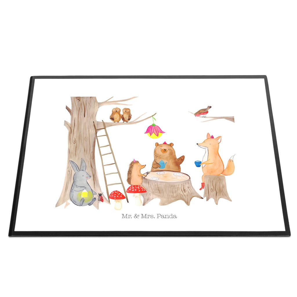 Desk pad forest animals picnic Schreibunterlage, Schreibtischauflage, Bürobedarf, Büroartikel, Schreibwaren, Schreibtisch Unterlagen, Schreibtischunterlage Groß, Tiermotive, Gute Laune, lustige Sprüche, Tiere, Waldtiere, Picknick, Wald, Fuchs, Hase, Igel, Maus, Eichhörnchen