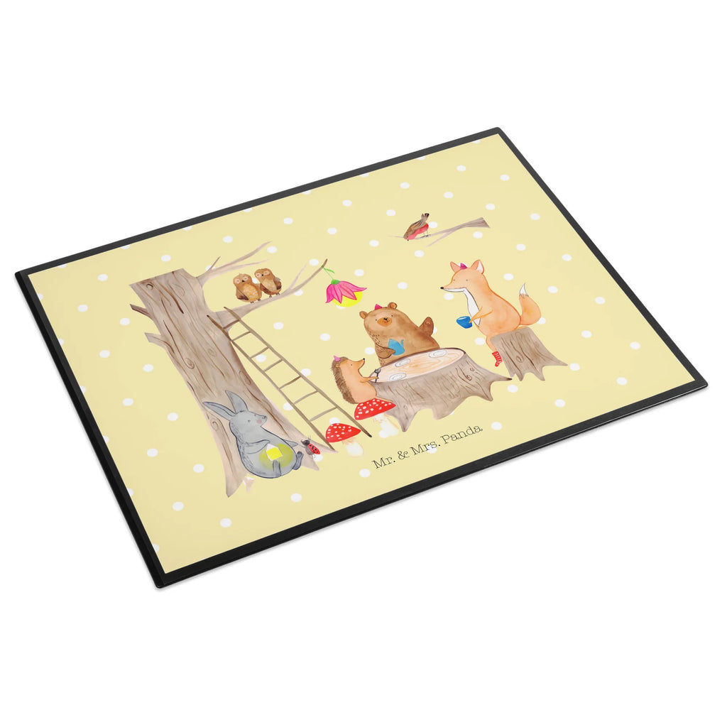 Desk pad forest animals picnic Schreibunterlage, Schreibtischauflage, Bürobedarf, Büroartikel, Schreibwaren, Schreibtisch Unterlagen, Schreibtischunterlage Groß, Tiermotive, Gute Laune, lustige Sprüche, Tiere, Waldtiere, Picknick, Wald, Fuchs, Hase, Igel, Maus, Eichhörnchen