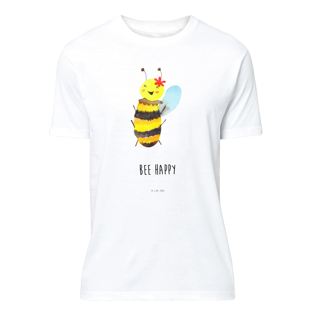 T-Shirt Standard Biene Happy T-Shirt, Shirt, Tshirt, Lustiges T-Shirt, T-Shirt mit Spruch, Party, Junggesellenabschied, Jubiläum, Geburstag, Herrn, Damen, Männer, Frauen, Schlafshirt, Nachthemd, Sprüche, Biene, Wespe, Hummel