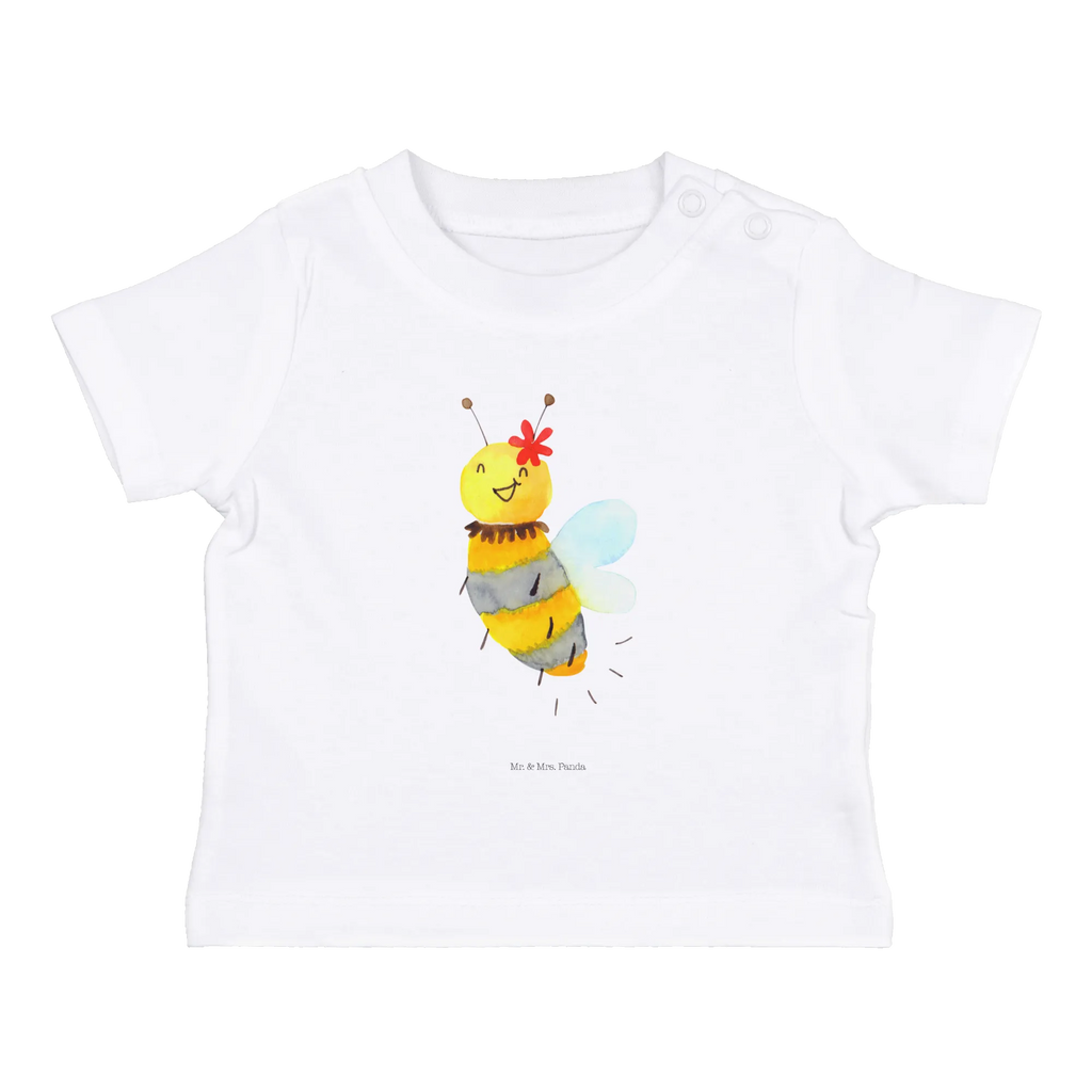 Organic Baby Shirt Biene Blume Baby T-Shirt, Jungen Baby T-Shirt, Mädchen Baby T-Shirt, Shirt, Biene, Wespe, Hummel