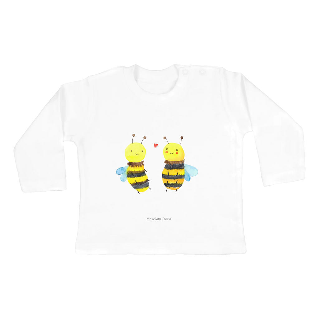 Baby Longsleeve Biene Verliebt Mädchen, Jungen, Baby, Langarm, Bio, Kleidung, Biene, Wespe, Hummel