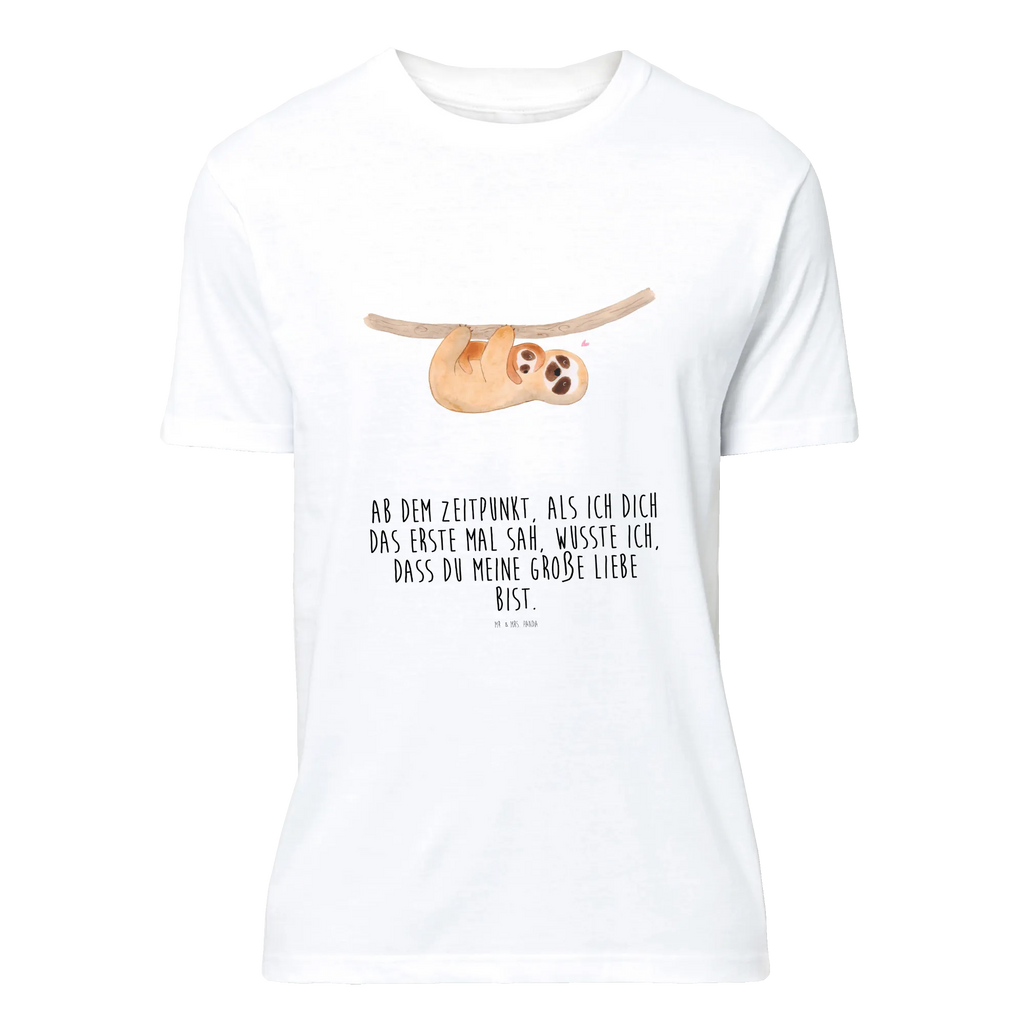 T-Shirt Standard Faultier mit Kind T-Shirt, Shirt, Tshirt, Lustiges T-Shirt, T-Shirt mit Spruch, Party, Junggesellenabschied, Jubiläum, Geburstag, Herrn, Damen, Männer, Frauen, Schlafshirt, Nachthemd, Sprüche, Faultier, Faultier Geschenk, Faultier Deko, Kind, Baby, Liebe, Mutter, Mama, Geburt, Kinder, Faulheit, Spaß, Niedlichkeit