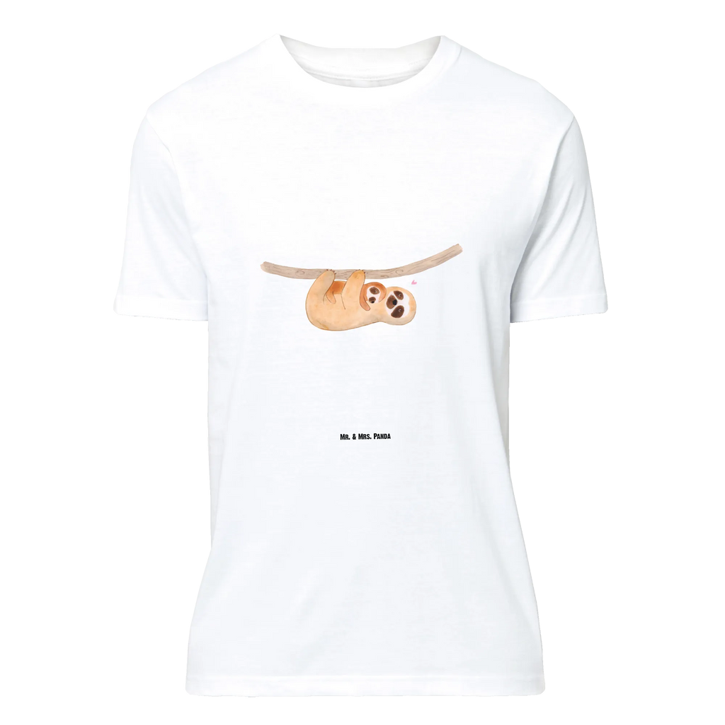 T-Shirt Standard Faultier mit Kind T-Shirt, Shirt, Tshirt, Lustiges T-Shirt, T-Shirt mit Spruch, Party, Junggesellenabschied, Jubiläum, Geburstag, Herrn, Damen, Männer, Frauen, Schlafshirt, Nachthemd, Sprüche, Faultier, Faultier Geschenk, Faultier Deko, Kind, Baby, Liebe, Mutter, Mama, Geburt, Kinder, Faulheit, Spaß, Niedlichkeit