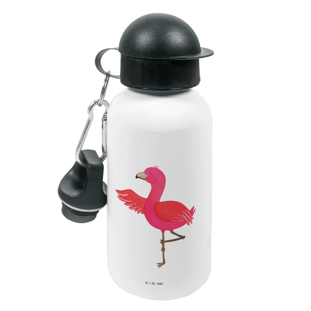 Kindertrinkflasche Flamingo Yoga Kindertrinkflasche, Kinder Trinkflasche, Trinkflasche, Flasche, Kinderflasche, Kinder, Kids, Kindergarten Flasche, Grundschule, Jungs, Mädchen, Flamingo, Vogel, Yoga, Namaste, Achtsamkeit, Yoga-Übung, Entspannung, Ärger, Aufregen, Tiefenentspannung