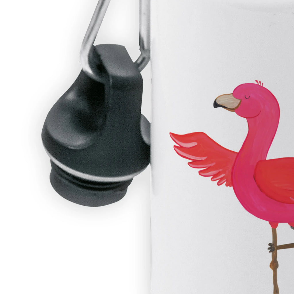 Kindertrinkflasche Flamingo Yoga Kindertrinkflasche, Kinder Trinkflasche, Trinkflasche, Flasche, Kinderflasche, Kinder, Kids, Kindergarten Flasche, Grundschule, Jungs, Mädchen, Flamingo, Vogel, Yoga, Namaste, Achtsamkeit, Yoga-Übung, Entspannung, Ärger, Aufregen, Tiefenentspannung