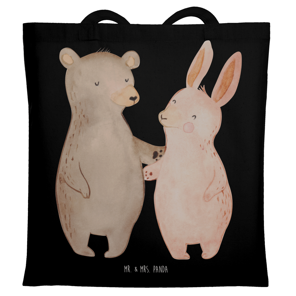 Tragetasche Bär Hase Umarmen Beuteltasche, Beutel, Einkaufstasche, Jutebeutel, Stoffbeutel, Tasche, Shopper, Umhängetasche, Strandtasche, Schultertasche, Stofftasche, Tragetasche, Badetasche, Jutetasche, Einkaufstüte, Laptoptasche, Liebe, Partner, Freund, Freundin, Ehemann, Ehefrau, Heiraten, Verlobung, Heiratsantrag, Liebesgeschenk, Jahrestag, Hocheitstag, Freunde, bester Freund, Hase, Bär, Bärchen, best friends